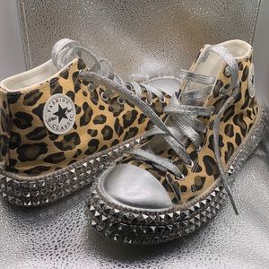 Animal print shoes